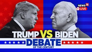 Biden vs Trump First 2024 Presidential Debate Set to Shake Up the White House Race  LIVE N18G [upl. by Lay]