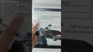 mlhuillier lto renewal insurance 296 pessos motorcycle [upl. by Agrippina239]