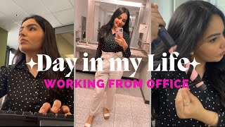 Day in my Life Working from Office Edition✨ Get Ready with Me 💄Piece of Motivation🤩 [upl. by Tillion979]