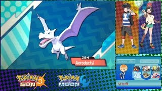 Where to find Aerodactyl in Pokemon Sun and Moon [upl. by Eelsha]