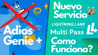 NUEVO Lightning Lane COMO FUNCIONA y Adios a Genie [upl. by Rogergcam]