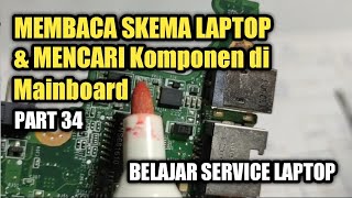 Cara Membaca Skema dan Mencari Komponen di Mainboard [upl. by Lener]