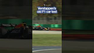 🤔 Verstappens SURPRISE old F1 car test [upl. by Beverlie]