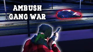 AMBUSH PLAN sa GANGWAR  WestSide Kings vs Sicaro sa GTA 5 Roleplay [upl. by Narayan]