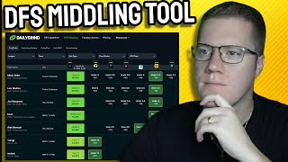 HOW TO USE THE DGFantasy DFS Middling Tool [upl. by Sukramaj]