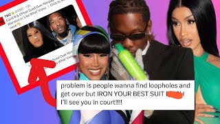 ‼️Cardi B SUED for RENTALS BROKE or FINNESSE Cardi Responds to TMZ article amp Goes Off at Owner [upl. by Myk]