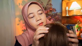 ASMR Relaxing Head Massage amp Face Facial  Scalp Scratching Head Massage Face Massage [upl. by Eelatan]