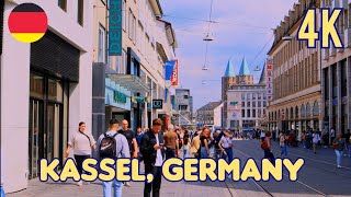 Walking tour in Kassel Germany 4k 60fps [upl. by Marigolde401]