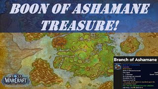 How to Open Boon of Ashamane Treasure  Branch of Ashamane  Reliquary of Ashamane [upl. by Dyl]