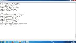 VBScript Tutorial 3 [upl. by Nerro]