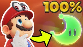 Super Mario Odyssey  Sand Kingdom ALL 89 POWER MOON LOCATIONS 100 Guide [upl. by Dnana]