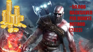 God of War  FASTEST HacksilverXP Farming Method 2022 [upl. by Helfant177]