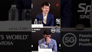 Ding chilling meme  Video Credit Fide chessmemes Chess worldchesschampionship MisterChess64 [upl. by Anairuy]