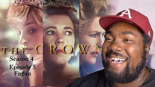 The Crown Season 4 Episode 5 Fagan REACTION [upl. by Placido]