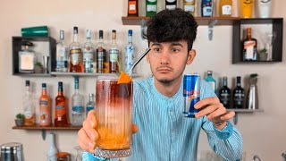 Cocktail me Redbull  Ça po pret përgatite edhe ti🌟🇦🇱🍸 [upl. by Thaxter295]