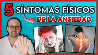 SÍNTOMAS FÍSICOS de la ANSIEDAD  ¡Esto OCURRE en tu ORGANISMO cuando tienes ANSIEDAD [upl. by Atteuqcaj519]