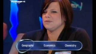 Jade Goody nearly wins Eggheads [upl. by Anitel]