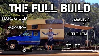 Homemade Overland Truck Camper Build  Start to Finish  Full DIY Construction [upl. by Lorelei]