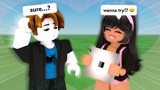 My BOYFRIEND Plays Roblox for the FIRST Time [upl. by Nod760]