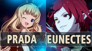 GBVSR🔥Prada Cagliostro Vs TKTH  Eunectes Grimnir🔥 High Level Gameplay [upl. by Nagah207]