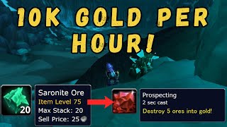 I Spent 20k Gold Prospecting Saronite Ore warmane wotlk [upl. by Elahcar]