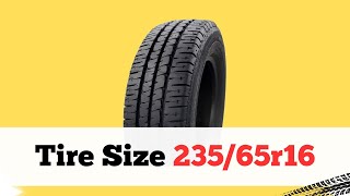 Tire Size 23565r16 in inches [upl. by Melquist312]