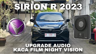 Upgrade Audio Venom di Sirion R CVT 2023 Pasang Armrest Kaca Film Night Vision [upl. by Holna]