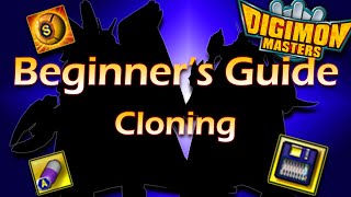 Digimon Masters Online 4 Dummies  Cloning Beginners Guide  DMO [upl. by Airdnas]