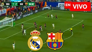 🔴 REAL MADRID VS BARCELONA EN VIVO Y EN DIRECTO  AMISTOSO INTERNACIONAL EN VIVO [upl. by Hulburt542]