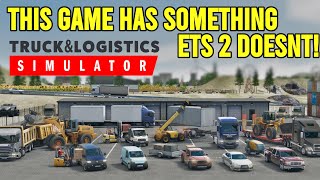 FIRST LOOK Truck and Logistics Simulator Gameplay Full Release [upl. by Leahcimsemaj697]