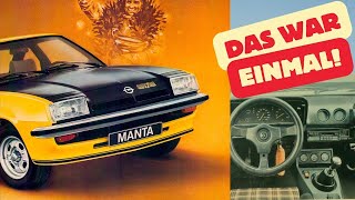 Opel Manta B Einführung im Jahr 1975 [upl. by Thamora804]