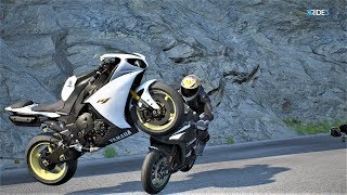 RIDE 3 CRASHES COMPILATION  TEN MINUTE 42 [upl. by Michaella]