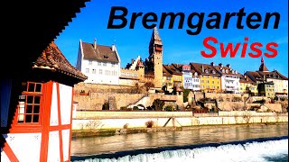 Bremgarten Aargau Switzerland 4K  Old Town Road Walk  Bremgarten Schweiz [upl. by Giustino876]