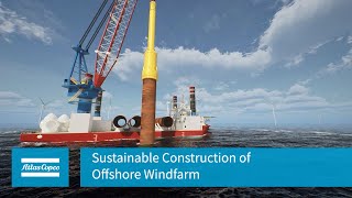 Atlas Copcos Bubble Curtain Protects Marine Life in Offshore Wind Farms [upl. by Ynnahc271]