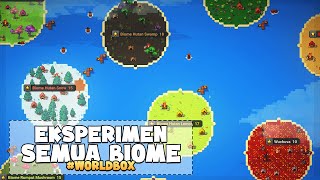 Eksperimen 28 Worldbox Biome Part1  Worldbox Indonesia [upl. by Heinrick]