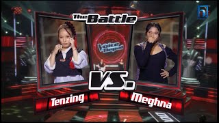 ma mauntama aljhi raheko  Tenzing Vs Meghna  The Voice of Nepal Season 5  2023 [upl. by Attemaj159]