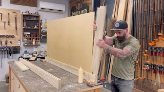 Make Closet Doors at Home  Crazy Easy Remodel Project [upl. by Antonio]