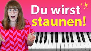 Dieser EINFACHE TRICK wird deine Zuhörer beeindrucken 🎹✨ [upl. by Longmire]