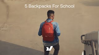 5 Stylish amp Functional Backpacks For School amp University  Bellroy Boundary Aer Moment amp More [upl. by Geis]