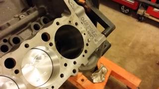 Chevy Piston Install [upl. by Okiek83]