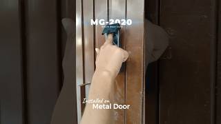 MG2020  Making Life Lot Easier  Installed on Metal Door StylishSecurity [upl. by Hare]