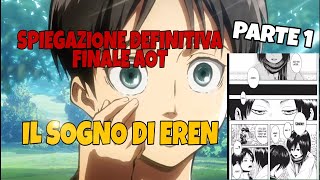 SPIEGAZIONE DEFINITIVA FINALE DELL ATTACCO DEI GIGANTI Parte1 IL SOGNO DI EREN [upl. by Pals]