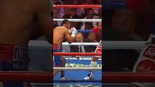 Pacquiao vs Thurman Round 5 boxing shortvideo mannypacmanpacquiao [upl. by Okim]