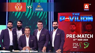 The Pavilion  Karachi Kings vs Islamabad United PreMatch Expert Analysis  7 Mar 2024  PSL9 [upl. by Adan]