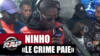 Ninho reprend quotLe crime paiequot de Lunatic PlanèteRap [upl. by Naujat]