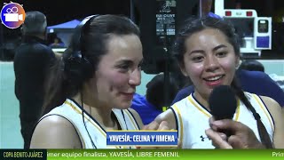 ENTREVISTA a CELINA y a JIMENA MARTÍNEZ integrantes del equipo de YAVESÍA CBJ 2024 Guelatao Oax [upl. by Comptom]