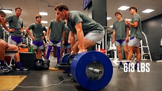 Behind the Scenes in the TCU Baseball Weight Room [upl. by Judsen]