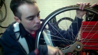 How To Change Fixed Gear Cogs Without a Chainwhip [upl. by Oznole]