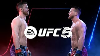 UFC 5  HEAD ON THE CANVAS  Cory Sandhagen Vs Petr Yan FULL FIGHT GAMEPLAY PS5 [upl. by Kenwood]