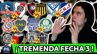 COPA LIBERTADORES 2022🔥FECHA 3👉PREDICCIÓN Y ANÁLISIS [upl. by Osmo]